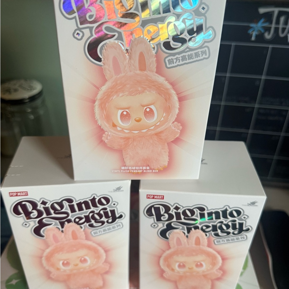 Pop Mart BigintoEnergy Series Labubu REAL ( 1 Doll Purchase- 3 available)